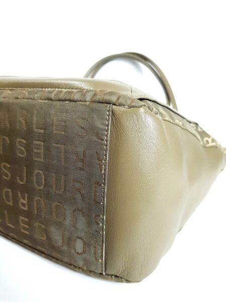 6520-Túi xách tay/đeo vai-CHARLES JOURDAN cloth tote bag14