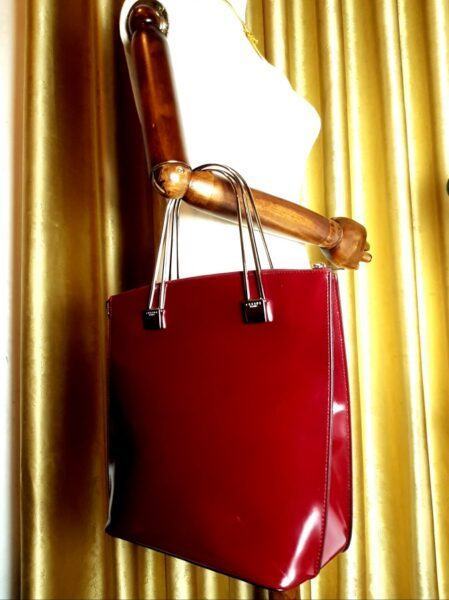 6521-Túi xách tay-CELINE patent leather tote bag1