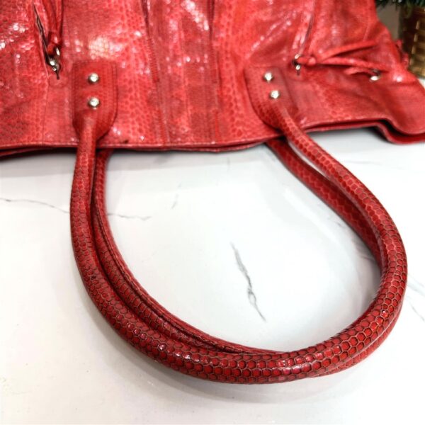 6507-Túi xách tay lớn da rắn-Large snake skin tote bag8