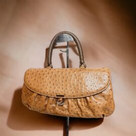 6505-Túi xách tay da đà điểu-Ostrich leather hand bag
