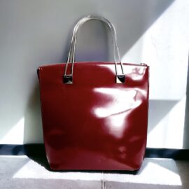 6521-Túi xách tay-CELINE patent leather tote bag