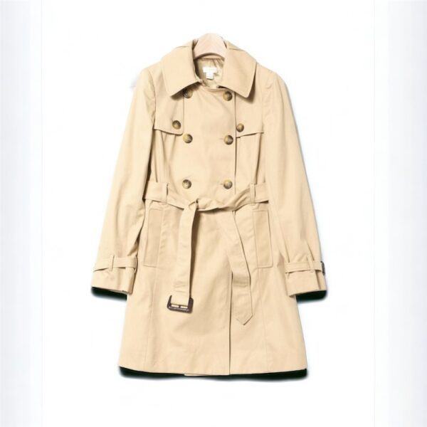 9922-Áo khoác dài nữ-J.CREW trench coat-Size 0/Size M0