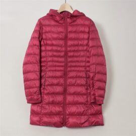 9928-Áo khoác/Áo phao nữ dài-UNIQLO light weight puffer long jacket-Size M