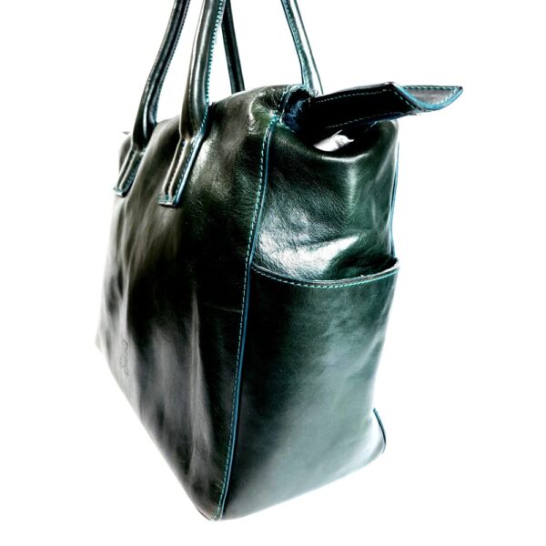 6524-Túi xách tay-HIROFU green tote bag2