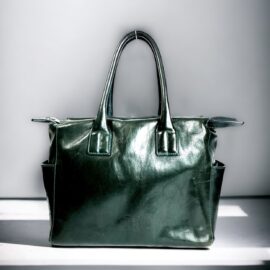6524-Túi xách tay-HIROFU green tote bag