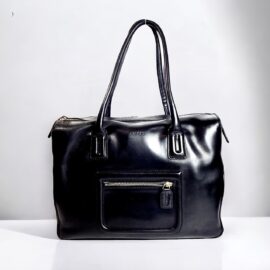 6523-Túi xách tay-HIROFU black tote bag