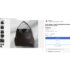 6526-Túi đeo vai/xách tay-HIROFU large hobo bag-Khá mới22