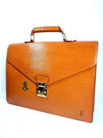6529-Cặp nam-LOUIS VUITTON yellow epi leather business bag