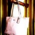 6533-Túi xách tay/đeo vai-COACH signature pink leather tote bag1