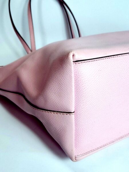 6533-Túi xách tay/đeo vai-COACH signature pink leather tote bag15