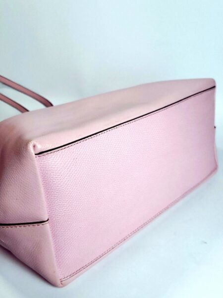 6533-Túi xách tay/đeo vai-COACH signature pink leather tote bag9