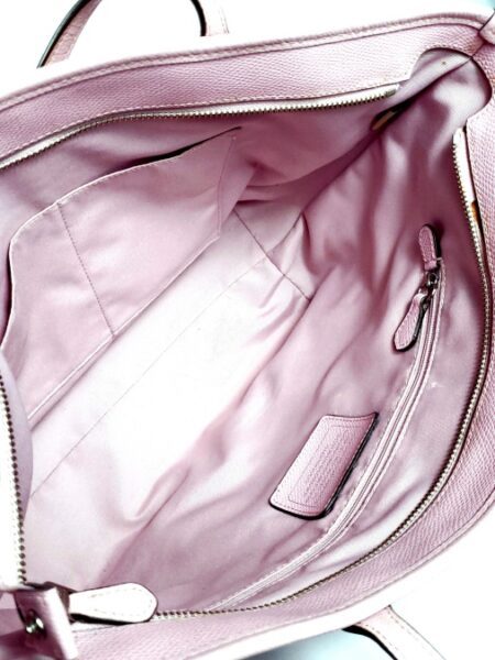 6533-Túi xách tay/đeo vai-COACH signature pink leather tote bag17