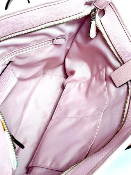 6533-Túi xách tay/đeo vai-COACH signature pink leather tote bag18