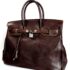6546-Túi xách tay-Birkin style leather handbag0