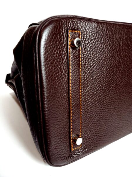 6546-Túi xách tay-Birkin style leather handbag11