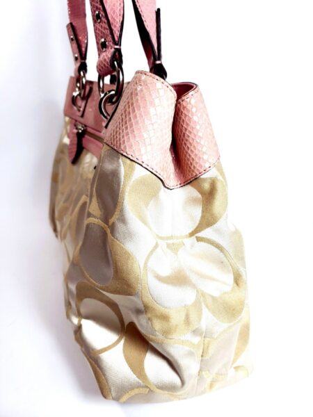 6541-Túi xách tay/đeo vai-COACH signature tote bag6