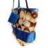 6542-Túi xách tay/đeo vai-COACH canvas blue tote bag2