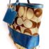 6542-Túi xách tay/đeo vai-COACH canvas blue tote bag7