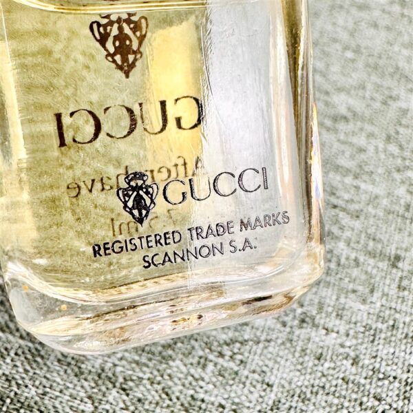 3202-GUCCI Aftershave vintage splash perfume 7.5ml-Nước hoa nam-Khá đầy2
