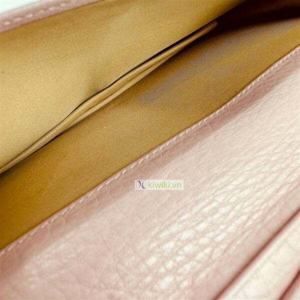 7007-DIOR vintage cloth and leather wallet-Ví dài nữ-Đã sử dụng12