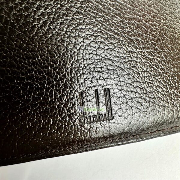 7011-Ví vuông nam-DUNHILL PVC leather men’s wallet-Khá mới/Chưa sử dụng8