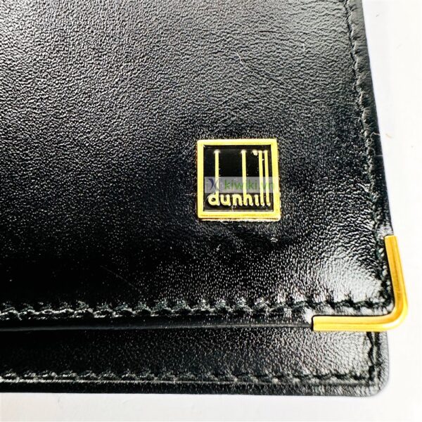 7014-Ví dài nam/nữ-DUNHILL leather black long wallet wallet-Mới/Chưa sử dụng5