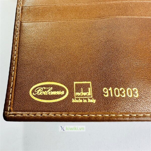 7021-Ví chữ nhật nữ/nam-BORBONESE rectangular leather vintage wallet-Khá mới4