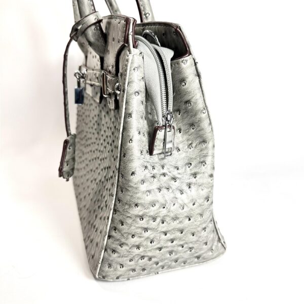 5203-Túi xách tay/đeo chéo-Synthetic Ostrich leather Birkin style handbag/crossbody bag4