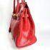 5208-Túi đeo vai/xách tay-Birkin style red leather bag4