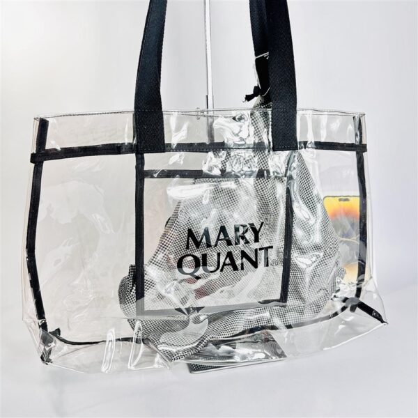 5218-Túi xách tay-MARY QUANT clear vinyl large tote bag2