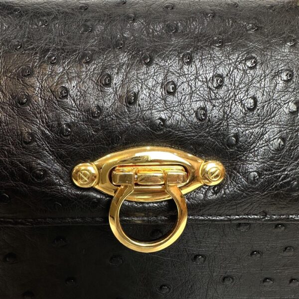 5202-Túi xách tay/đeo chéo da đà điểu-Ostrich leather handbag/crossbody bag8