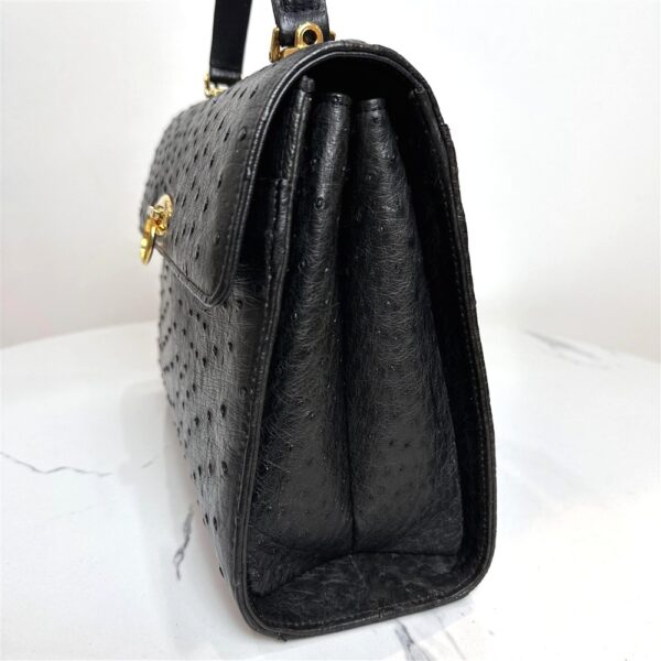 5202-Túi xách tay/đeo chéo da đà điểu-Ostrich leather handbag/crossbody bag3