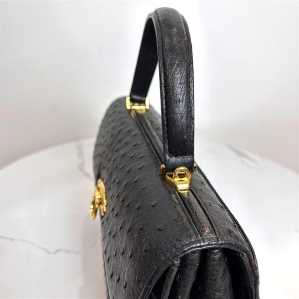 5202-Túi xách tay/đeo chéo da đà điểu-Ostrich leather handbag/crossbody bag6