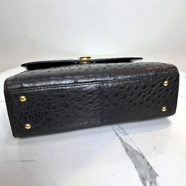 5202-Túi xách tay/đeo chéo da đà điểu-Ostrich leather handbag/crossbody bag7