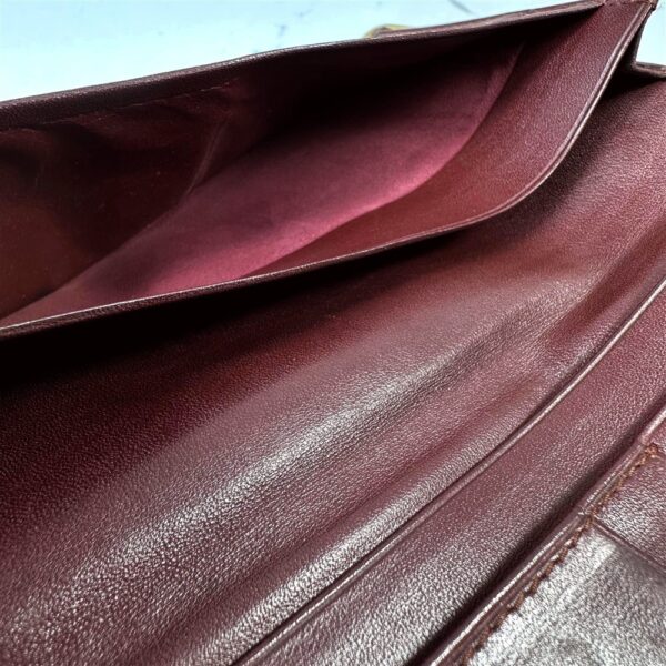 5236-CARTIER boudeaux leather wallet-Ví dài mỏng nam/nữ6