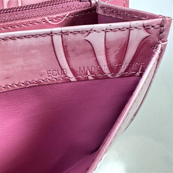 5229-CARTIER Happy Birthday Pink Calf Leather Wallet-Ví dài nữ10