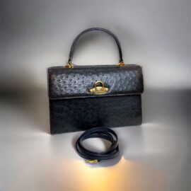 5202-Túi xách tay/đeo chéo da đà điểu-Ostrich leather handbag/crossbody bag