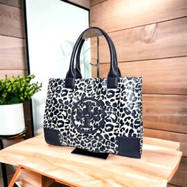5209-Túi xách tay-TORY BURCH leopart pattern tote bag