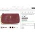 5226-Ví nhỏ mỏng-CARTIER Purse Bordeaux Thin Wallet-Khá mới7