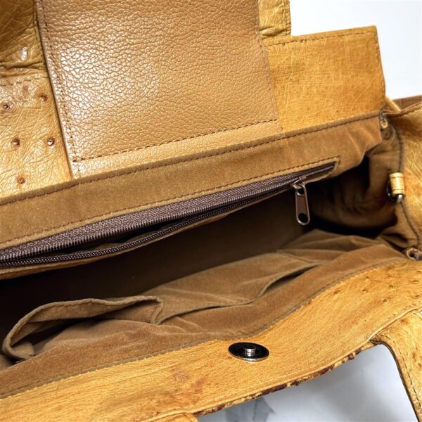 5243-Túi xách tay-Ostrich leather boston bag12
