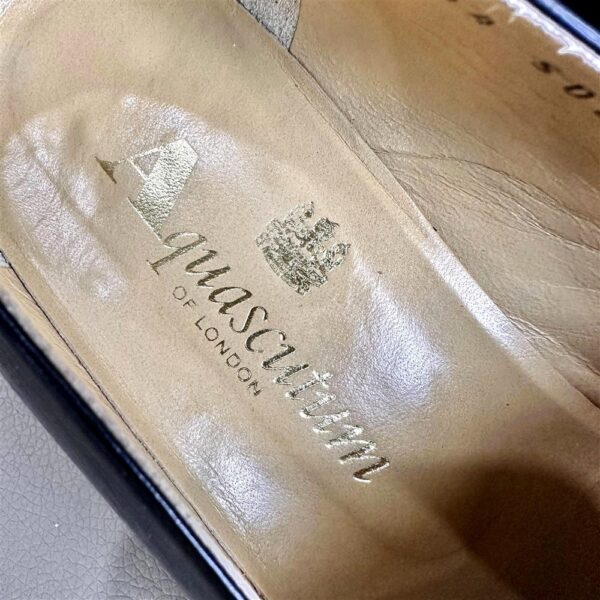 3916-Size 36.5 (23.5cm)-AQUASCUTUM of London vintage business shoes-Giầy da nữ-Khá mới4