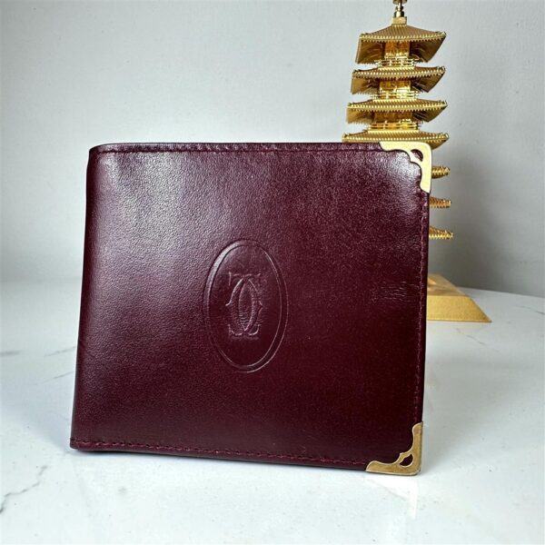 5256-CARTIER men’s wallet-Ví nam-Khá mới0