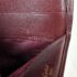 5262-Ví nam/nữ-CARTIER bordeaux must line tri-fold leather wallet-Đã sử dụng11