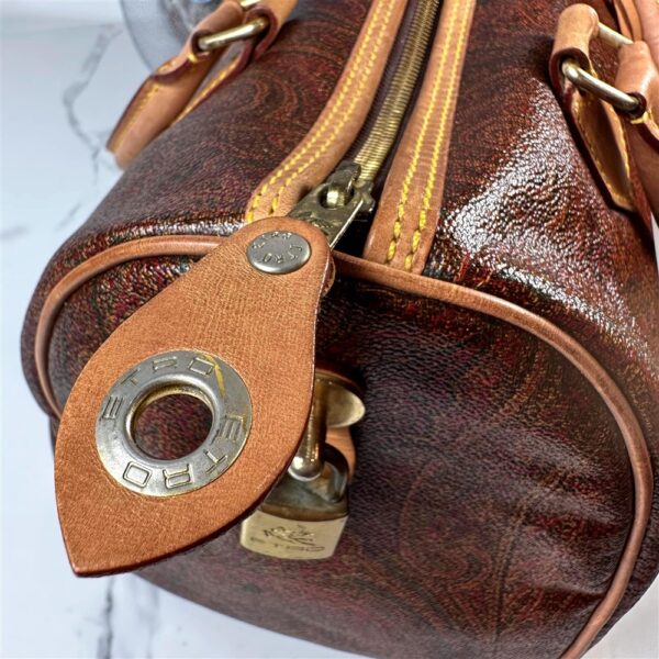 5250-Túi xách tay-ETRO Paisley Italy vintage boston bag11