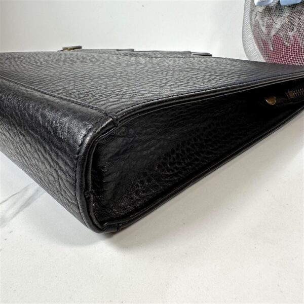 5269-Cặp nam-BURBERRYS of London black leather business bag9