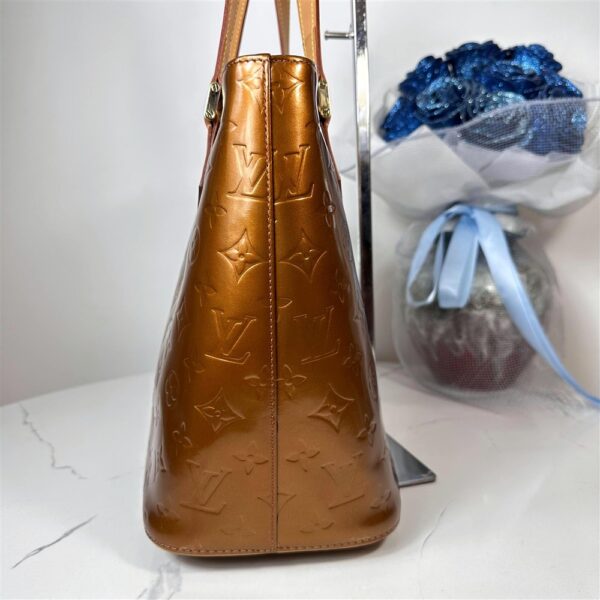 5271-Túi xách tay/đeo vai-LOUIS VUITTON Houston bronze vernis leather tote bag4