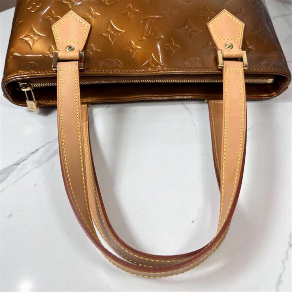 5271-Túi xách tay/đeo vai-LOUIS VUITTON Houston bronze vernis leather tote bag11