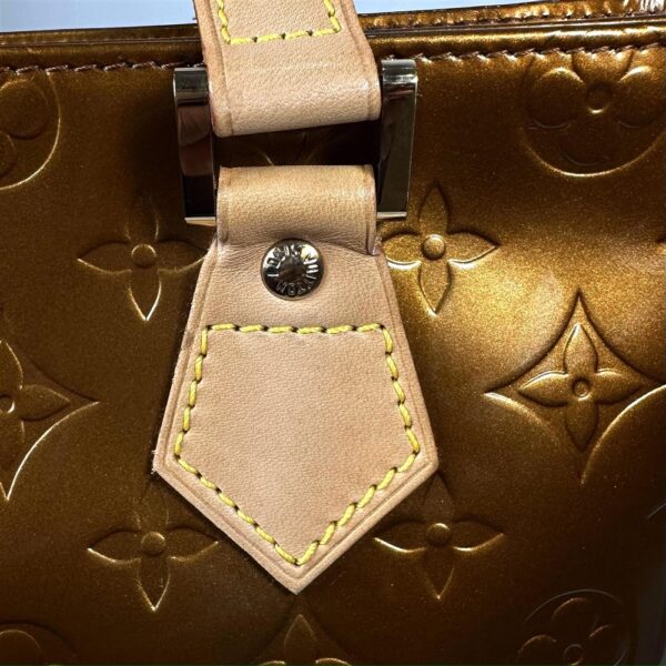 5271-Túi xách tay/đeo vai-LOUIS VUITTON Houston bronze vernis leather tote bag12