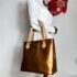 5271-Túi xách tay/đeo vai-LOUIS VUITTON Houston bronze vernis leather tote bag1