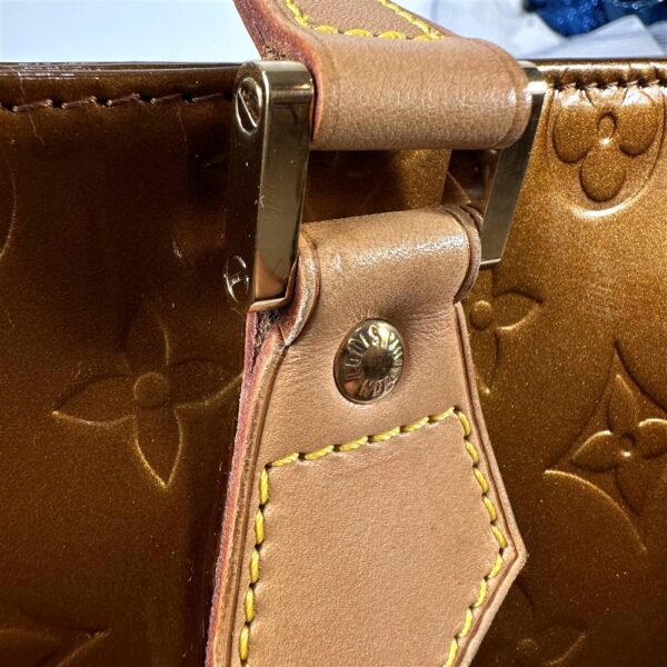 5271-Túi xách tay/đeo vai-LOUIS VUITTON Houston bronze vernis leather tote bag16